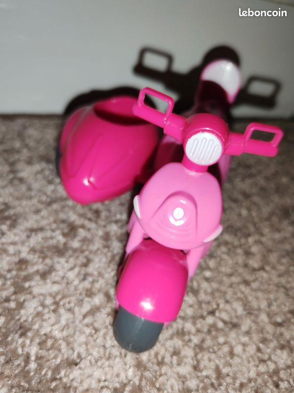Scooter rose +assise poupée (image 1)