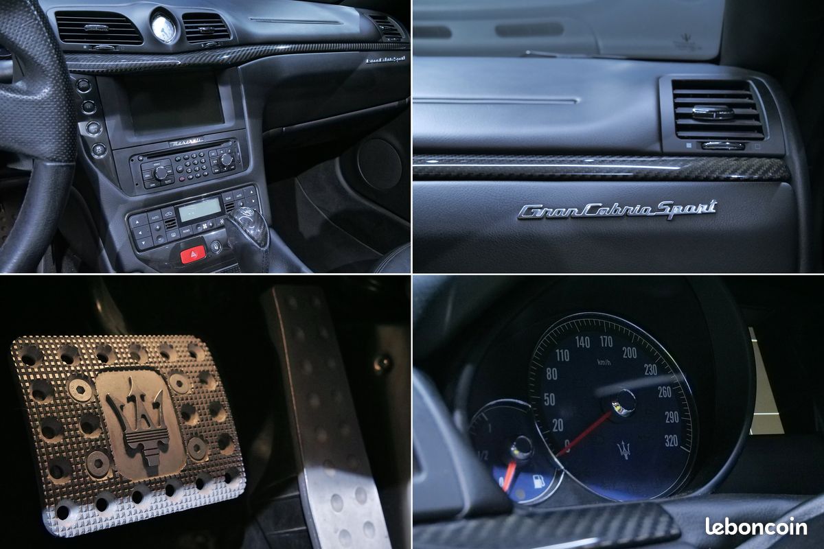MASERATI GRANCABRIO 4.7 V8 460 SPORT / Origine FRANCE (image 12)