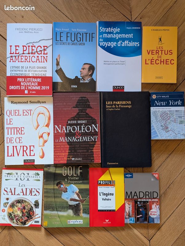 📚Une quarantaine de livres enfants, productivité, guides touristiques... (image 3)