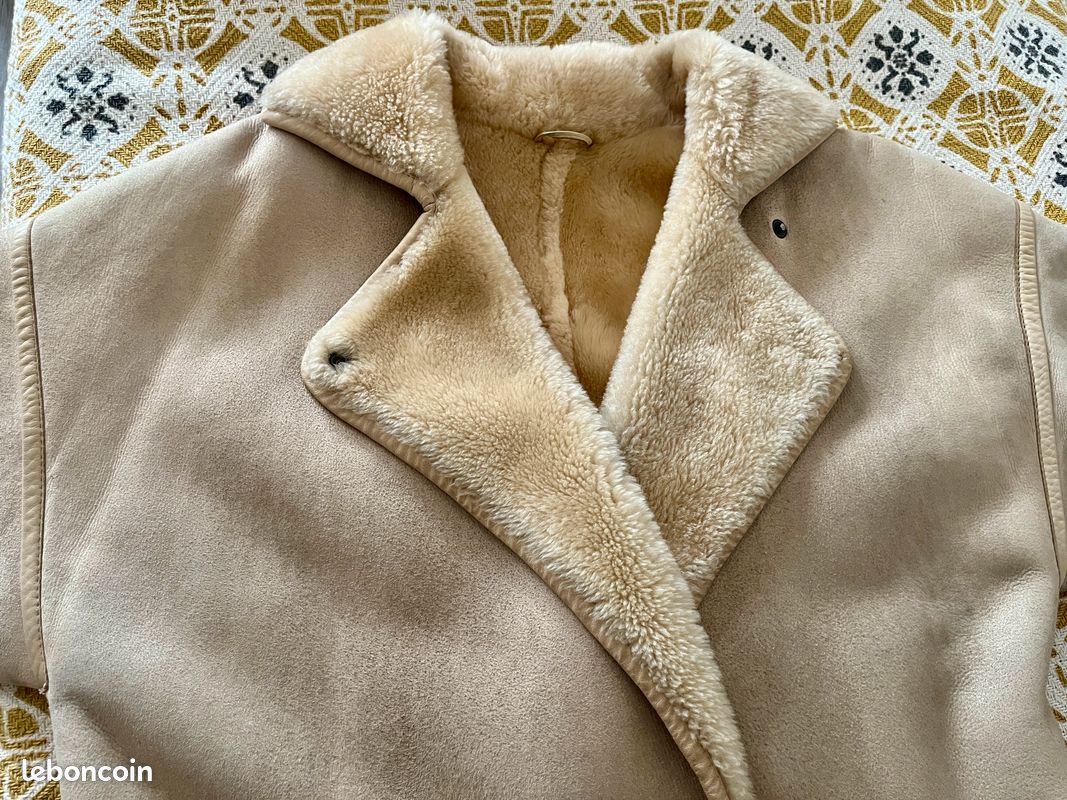 Manteau en mouton retourné Furs Ettex (image 7)