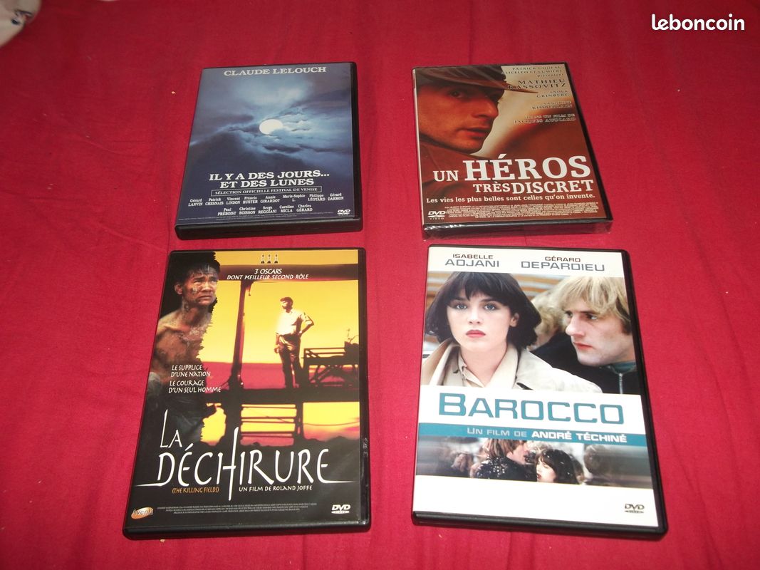 4 DVD pour Cinéphile (état neuf voir sous blister) (image 1)