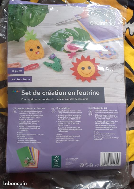 Feutrine (gommettes et chutes) (image 4)