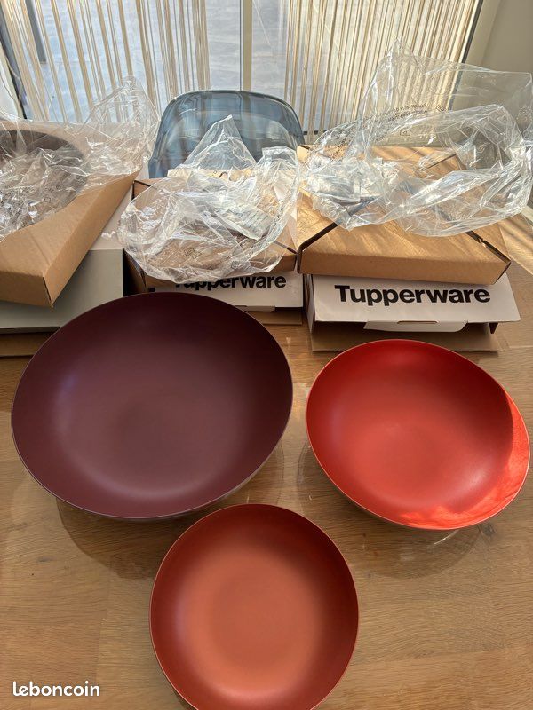 Saladier Tupperware Allegra Miroir - 3.5L - Neuf En Boîte