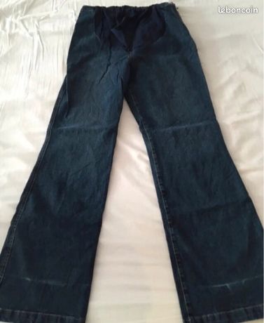 Jeans Grossesse C&A - Taille Élastique Confortable | Skinny Moulant | 78% Coton