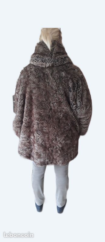 Veste 3/4 en fourrure (image 1)