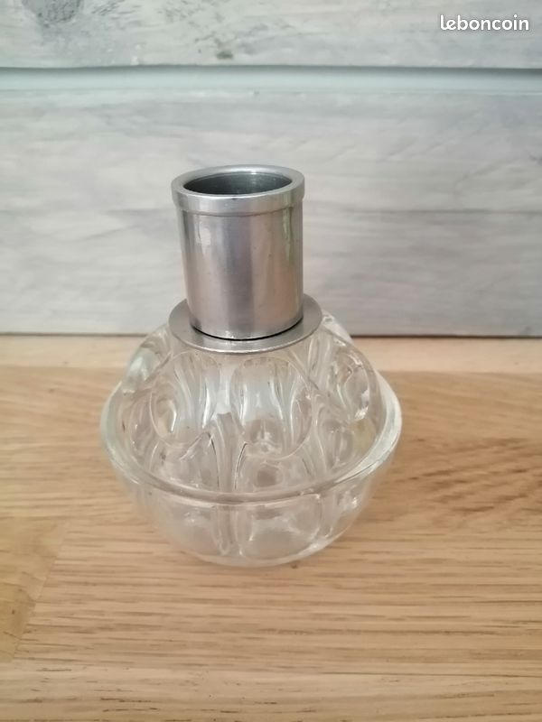Ancien bougeoir pique fleurs cristal de Reims (image 1)