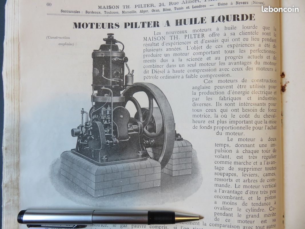 Ancien catalogue Maison Th. Pilter (1919) Machines agricoles & industrielles (image 6)