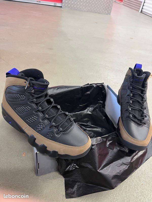 Jordan 9 Light olive concord 9,5/43 (image 1)