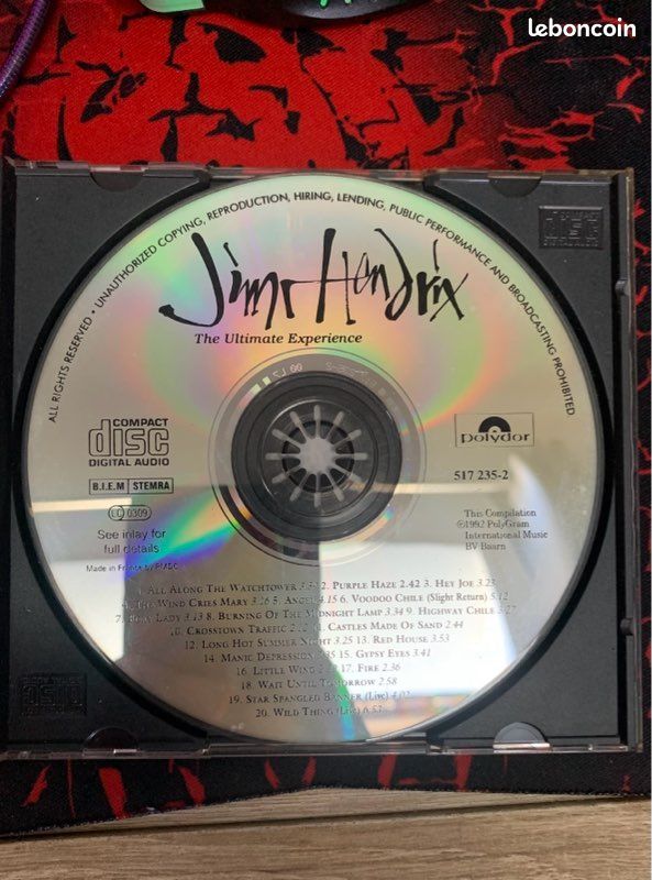 CD Jimi Hendrix The Ultimate Experience (image 1)