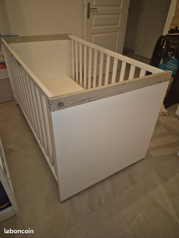 Lit bébé évolutif 70x140 (image 2)