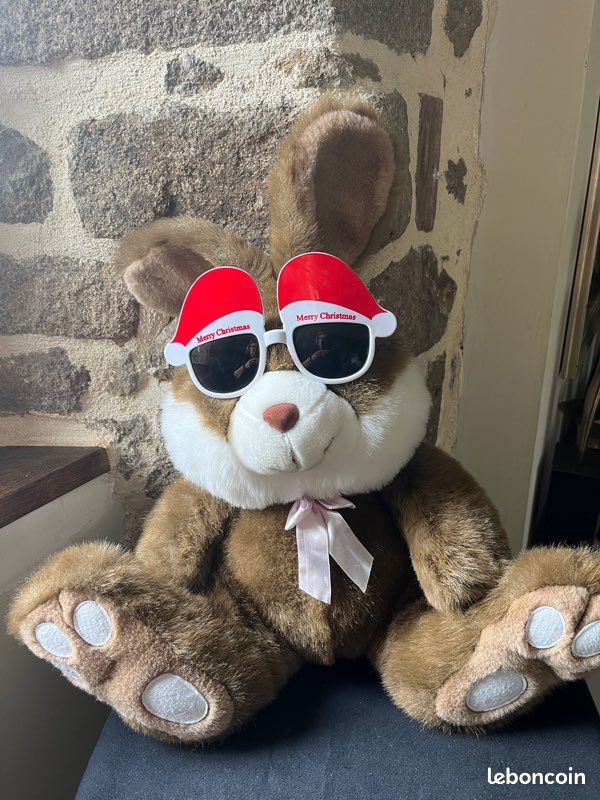 Grande peluche lapin jouet enfant (image 2)