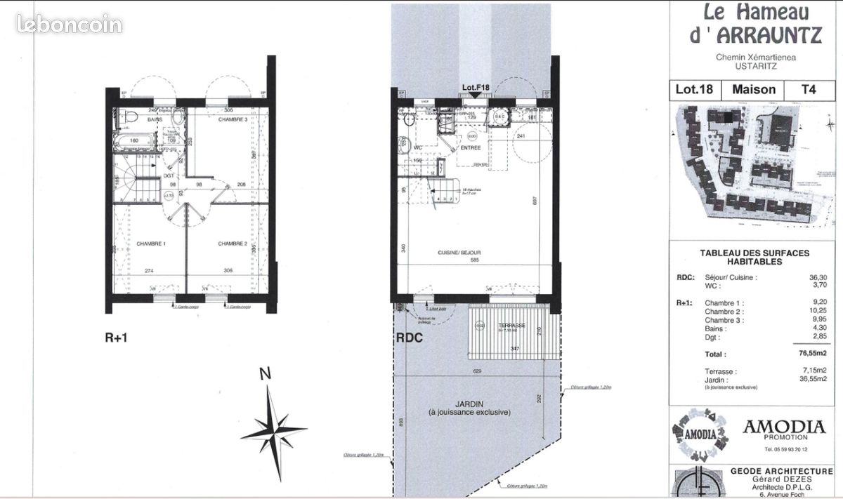 Maison 4 pièces 76 m² · à Ustaritz · 75,7 m² · 315 000 €