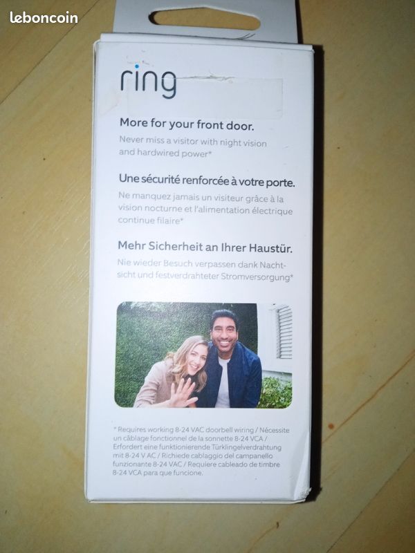 Sonnette vidéo filaire : doorbell wired (image 4)