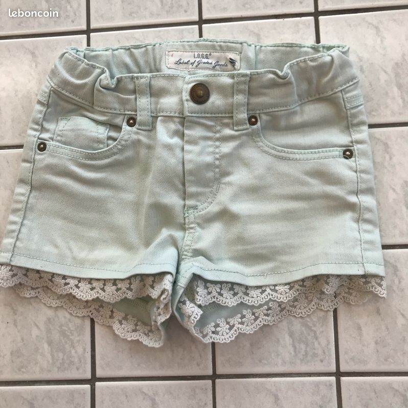 Short fille 6/7 ans h et m Vêtements