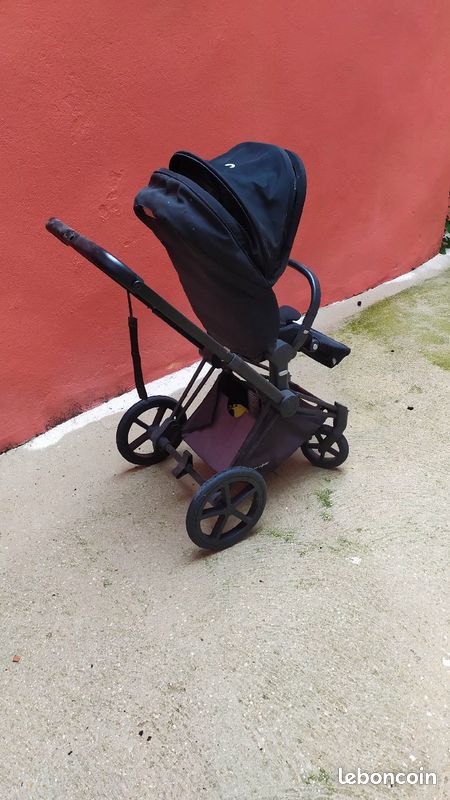 Poussette Cybex Priam + chancelière cuire (image 2)