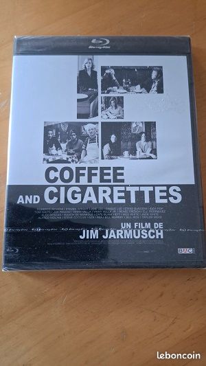 Blu-ray du film "Coffee and Cigarettes" de Jim Jarmusch en état neuf (jamais déballé) (image 1)