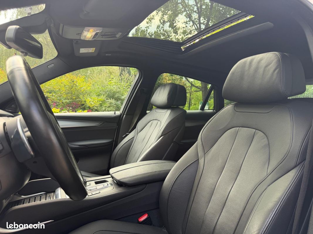 BMW X6 M50d xDrive 381 ch Pack M FULL ENTRETIEN COMPLET BMW (image 4)