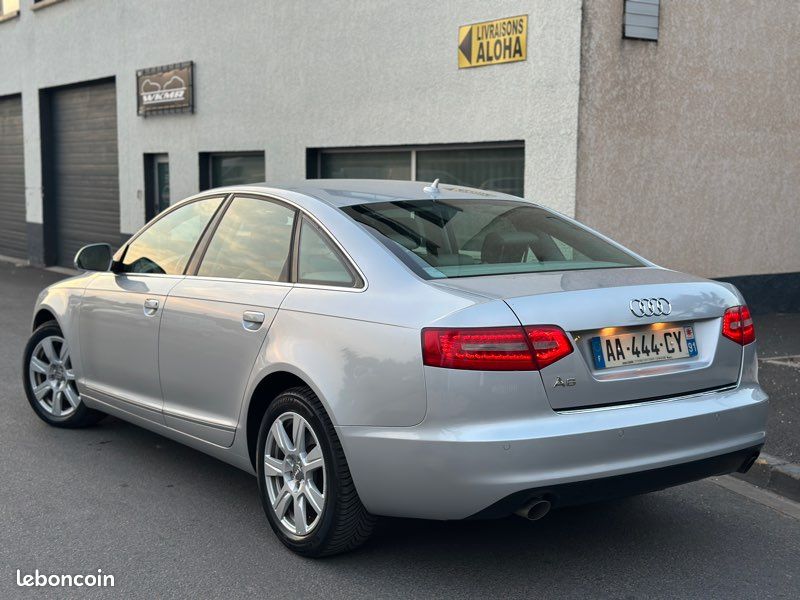 AUDI A6 C6 2.0 TDi 170ch Luxe Multitronic7 Boite Auto - GPS - Cuir - Xenon - Suivie Complet - 1er Main (image 5)