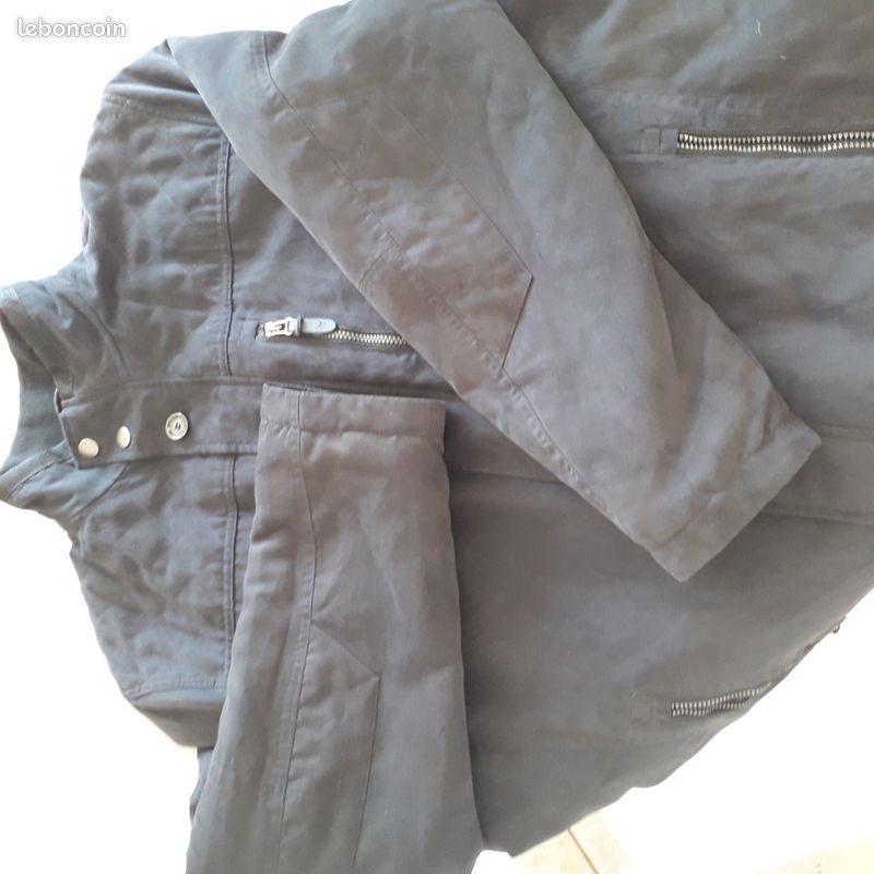 Veste blouson trois quart Pierre Cardin (image 7)