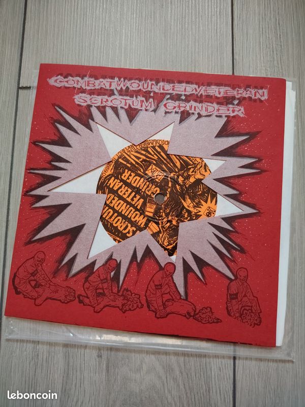 Lot de 3 vinyles du groupe Scrotum Grinder (image 14)