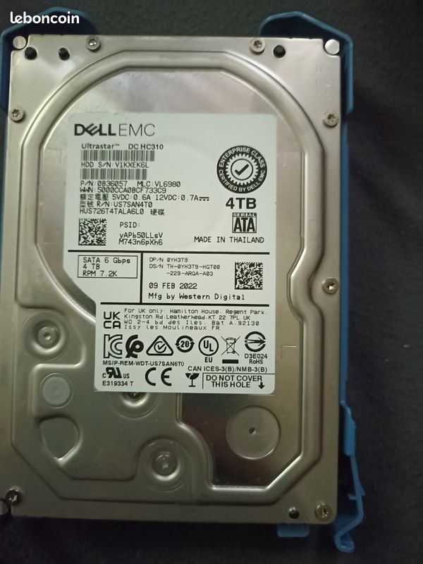 Disques dur dell 4 to (image 1)