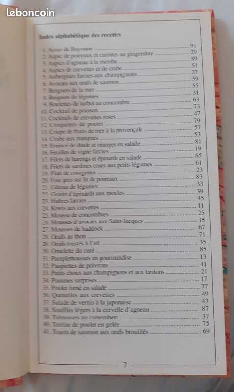 Livre "savoir préparer les entrées" (image 2)