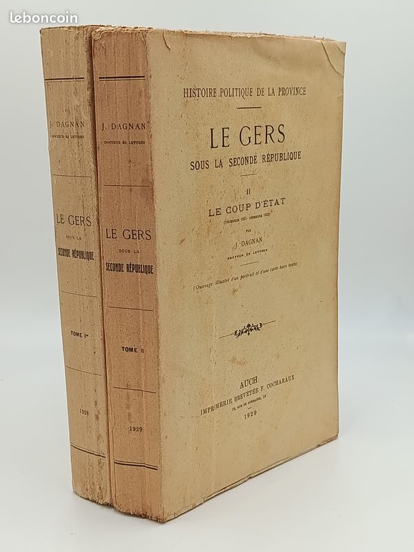 LE GERS SOUS LA SECONDE REPUBLIQUE. I La réaction conservatrice - II Le coup d'état (image 1)