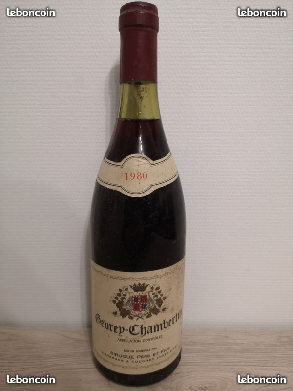 Gevrey-Chambertin 1980 Domaine Sirugue (image 1)