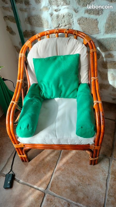 2 Fauteuils en rotin (image 1)
