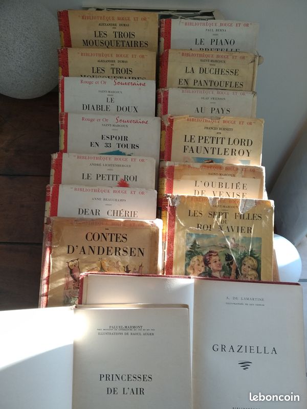 Livres Bibliothèque Rouge et Or (image 1)