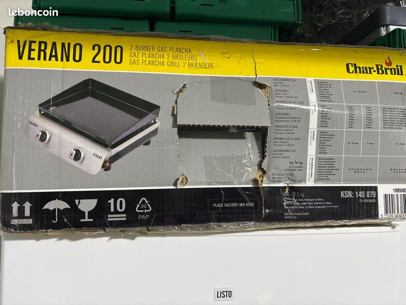 Plancha gaz (image 1)