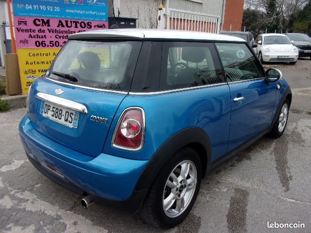 Mini cooper ii 1.6 122 cv cooper 01/12 152mkm jantes alu 15/clim auto/vol xfonct/bluetooth /regulateur/radio cd (image 2)