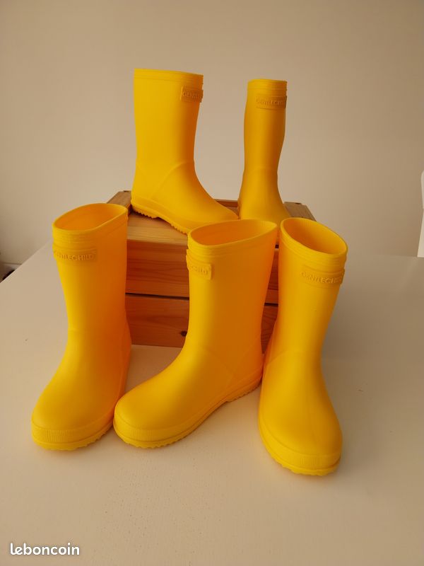 Décoration anniversaire Estivale / Champêtre (guinguette) - Bottes en plastique (image 6)