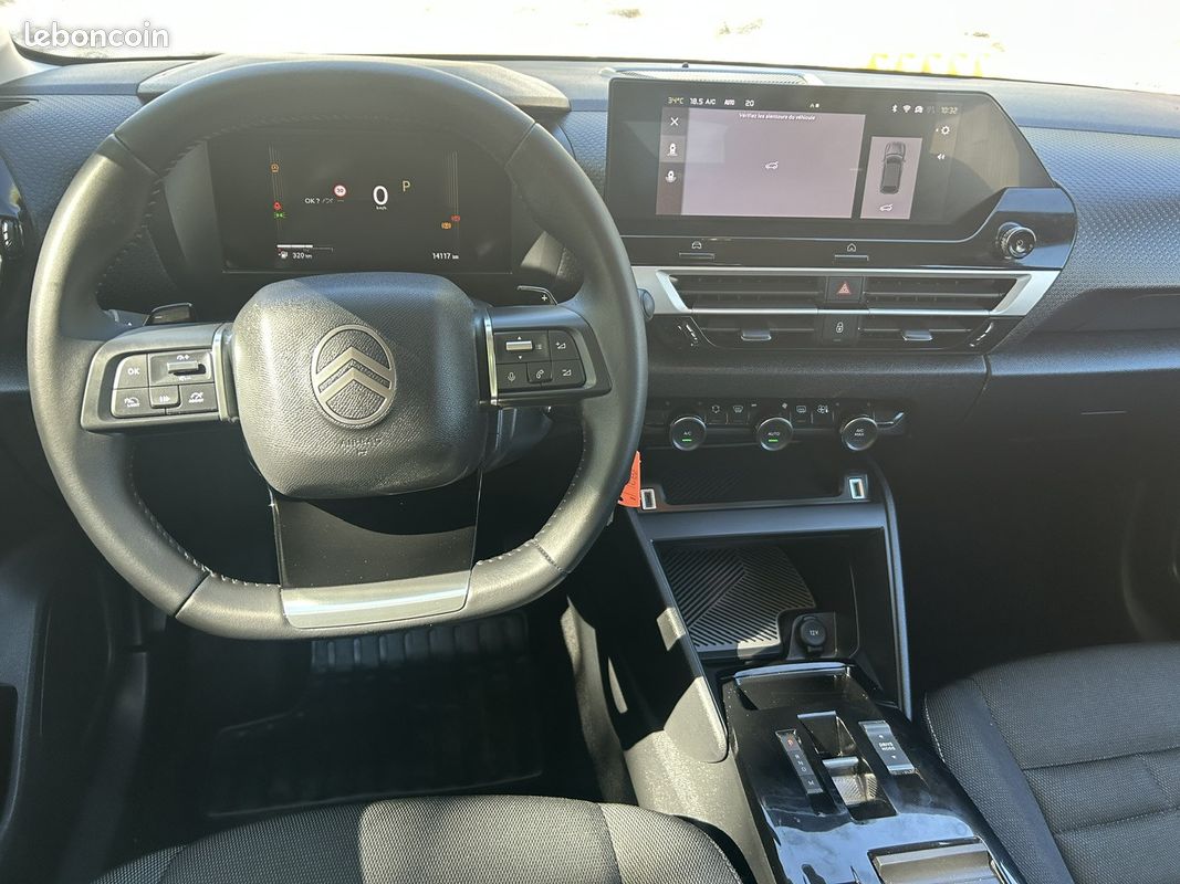 Citroën C4 Berline Max 130 CV EAT8 S&S Boîte auto {24.000 KM - CAMERA - CARPLAY} (image 15)