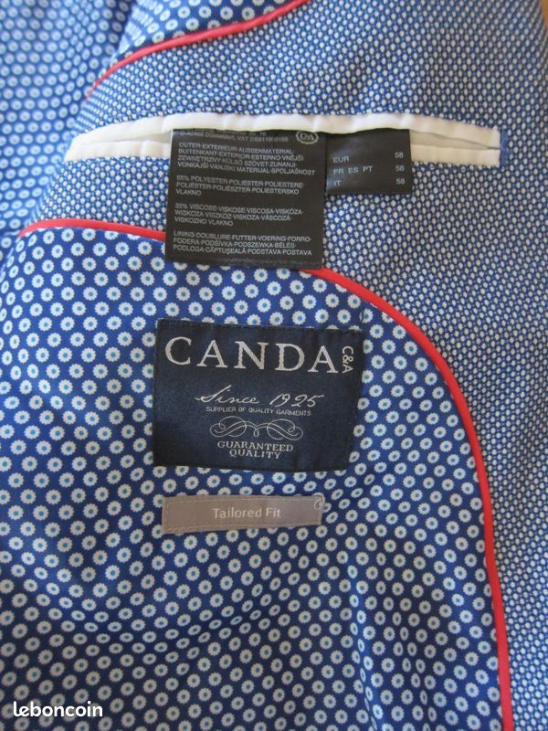 Veste de costume homme bleu ciel - taille XXL (image 6)