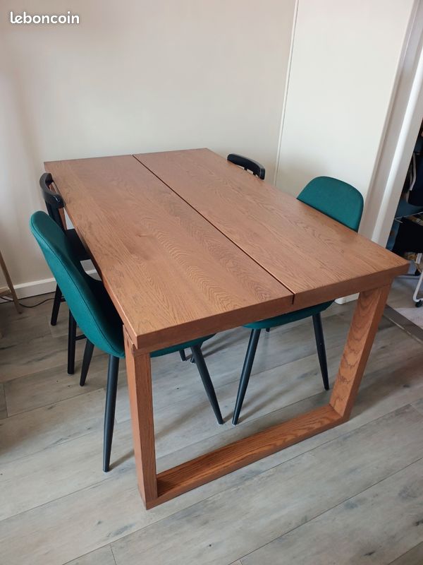 Table en bois ikea Morbilanga (image 1)