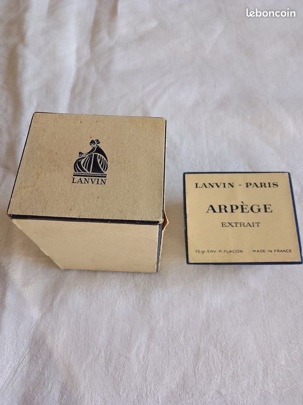 Flacon De Parfum Vide LANVIN En Argent Christofle 64mm - État Impeccable, Sans Boîte, Occasion