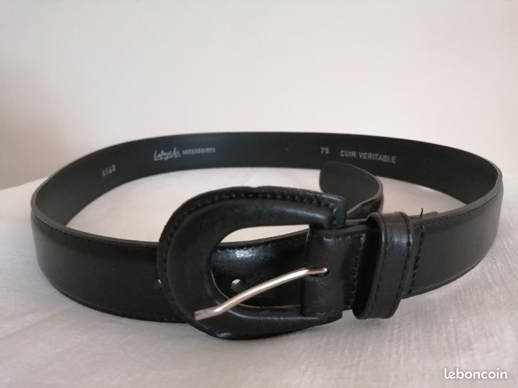 Ceinture femme - GALERIES LAFAYETTE ACCESSOIRES - cuir - T: 80