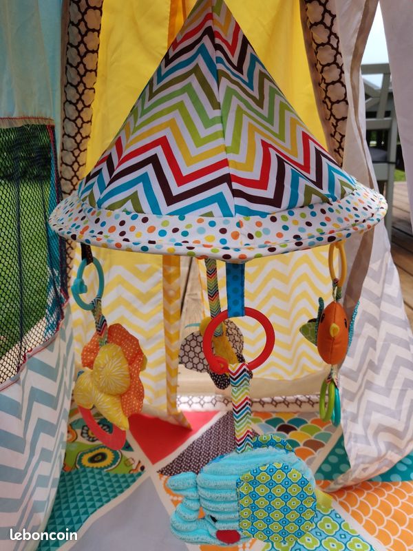 Tipi bébé multicolore infantino (image 5)