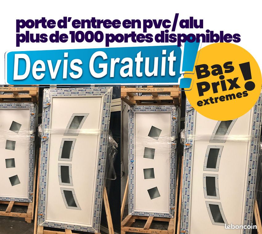 Porte d'entrée *PVC/ALU* avec aération intégrée (image 5)
