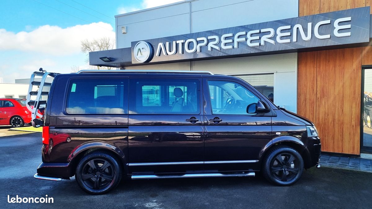 Volkswagen MULTIVAN T5 2.0 TDI 180CH HIGHLINE 4MOTION DSG7*MOTEUR NEUF*ATTELAGE*WEBASTO*7 PLACES (image 5)