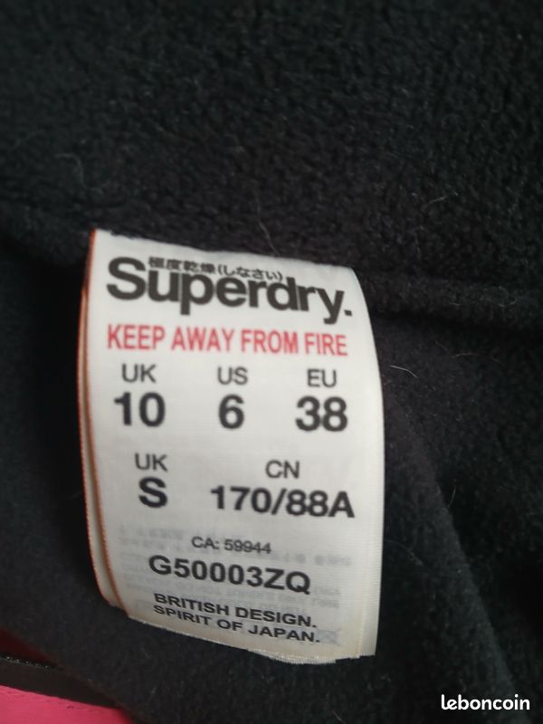 Coupe vent femme Superdry T.38 (image 5)