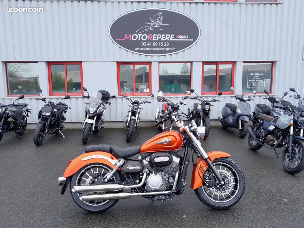 Magpower 125 V-LEGENDERS EURO 5 NOIR (image 1)