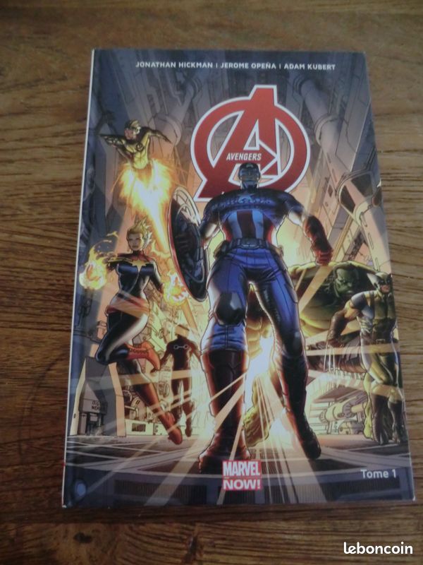 Album bd avengers T1 couv rigide episode 1à6 TBE comme neuve (image 1)