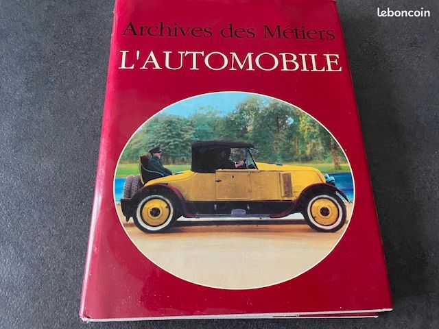 Livre l'archive des métiers l'automobile (image 1)