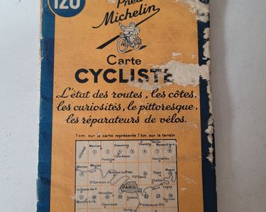 Affiche Michelin Affiche Pneu vélo Michelin Affiche