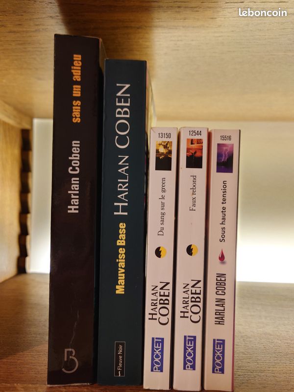 Lot de 5 Romans d’Harlan Coben (image 1)
