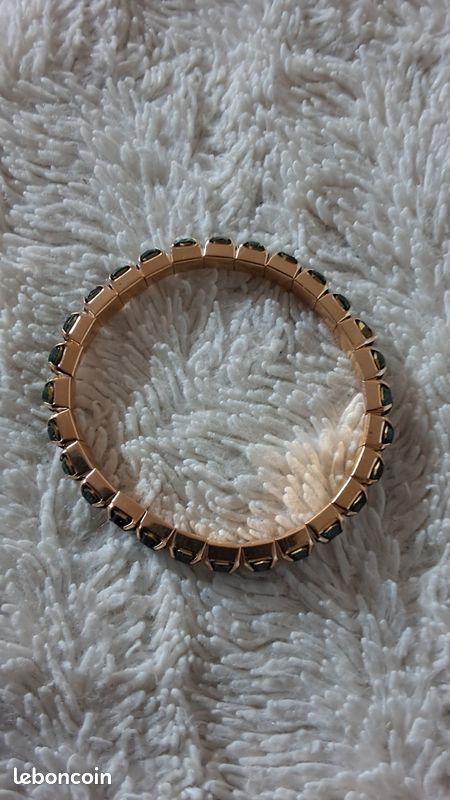 Bracelet élastique vert (image 2)