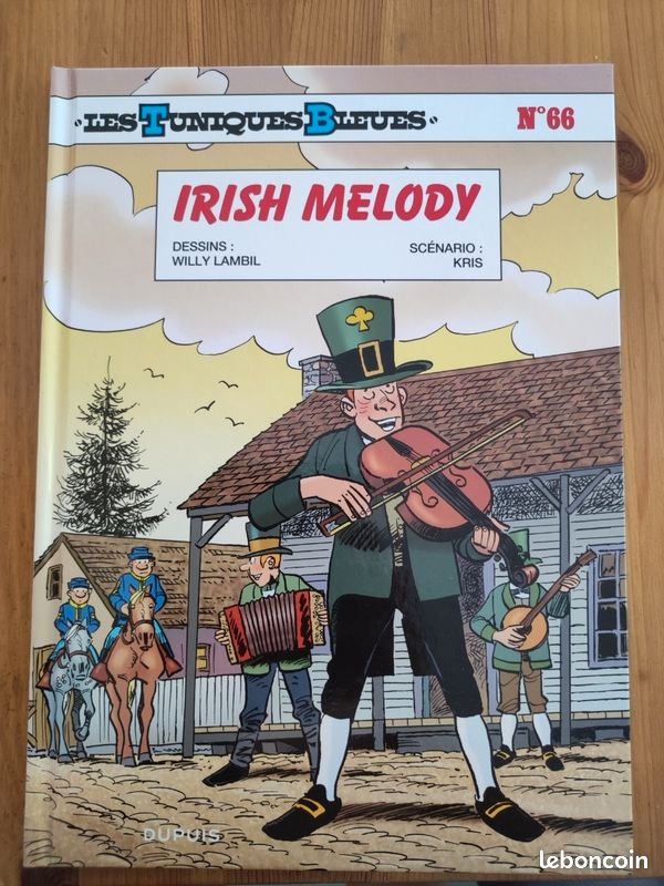 Irish Melody Les Tuniques Bleues 66 BD Les Tuniques Bleues Tome 66