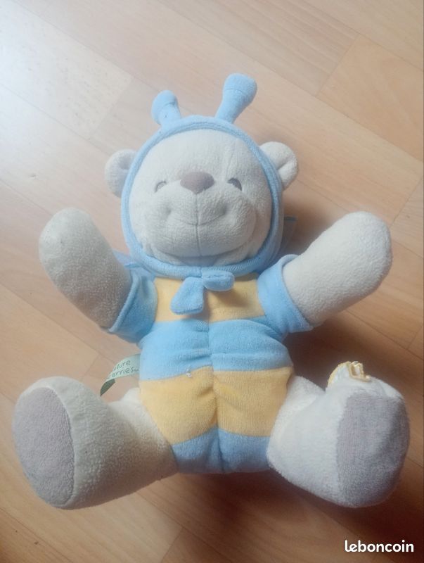 Doudou hochet peluche Fisher Price (image 2)